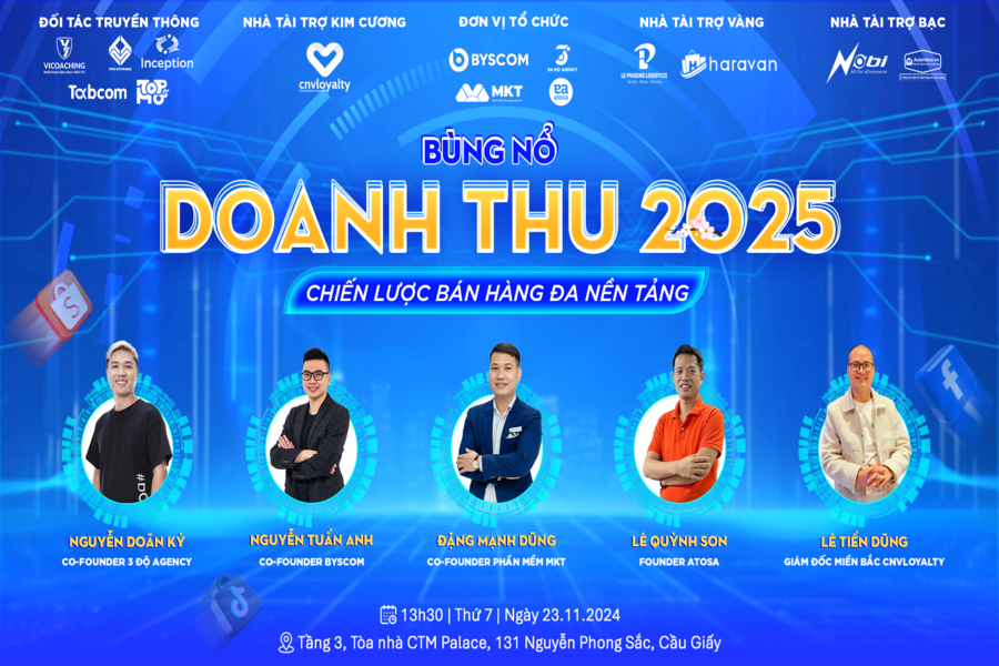 Bùng nổ doanh thu 2025 – Chiến lược bán hàng đa nền tảng