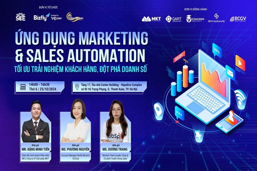 Sự kiện ứng dụng Marketing Automation